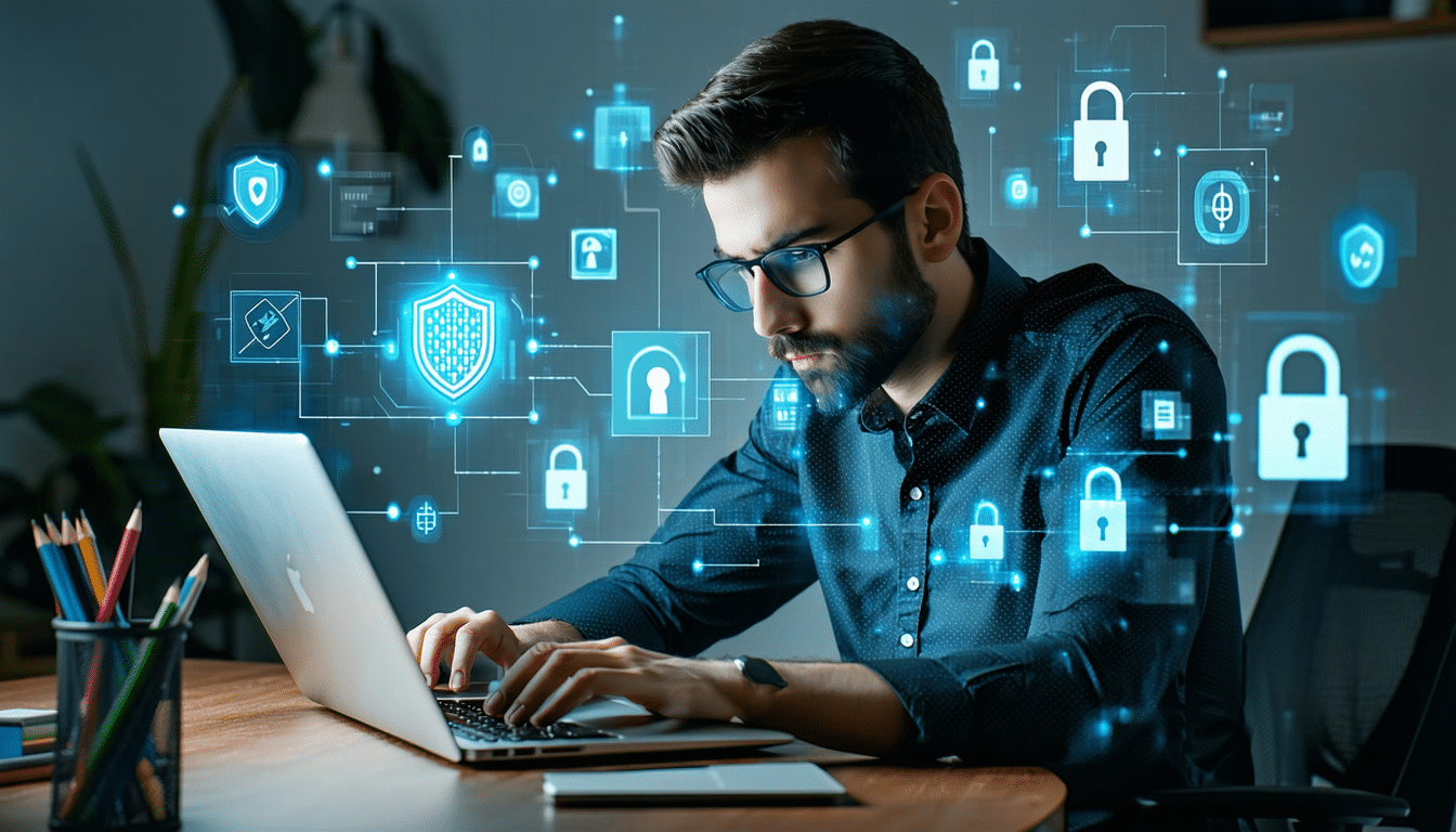 dicas essenciais para proteger os seus dados pessoais online: senhas fortes, 2fa, gestão de privacidade e prevenção de fraudes.