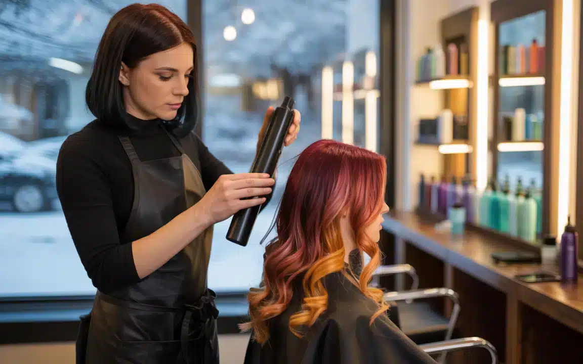 descubra dicas e truques de cabeleireiros para manter a cor do seu cabelo vibrante mesmo nos dias frios. saiba como proteger, hidratar e realçar a cor durante o inverno!