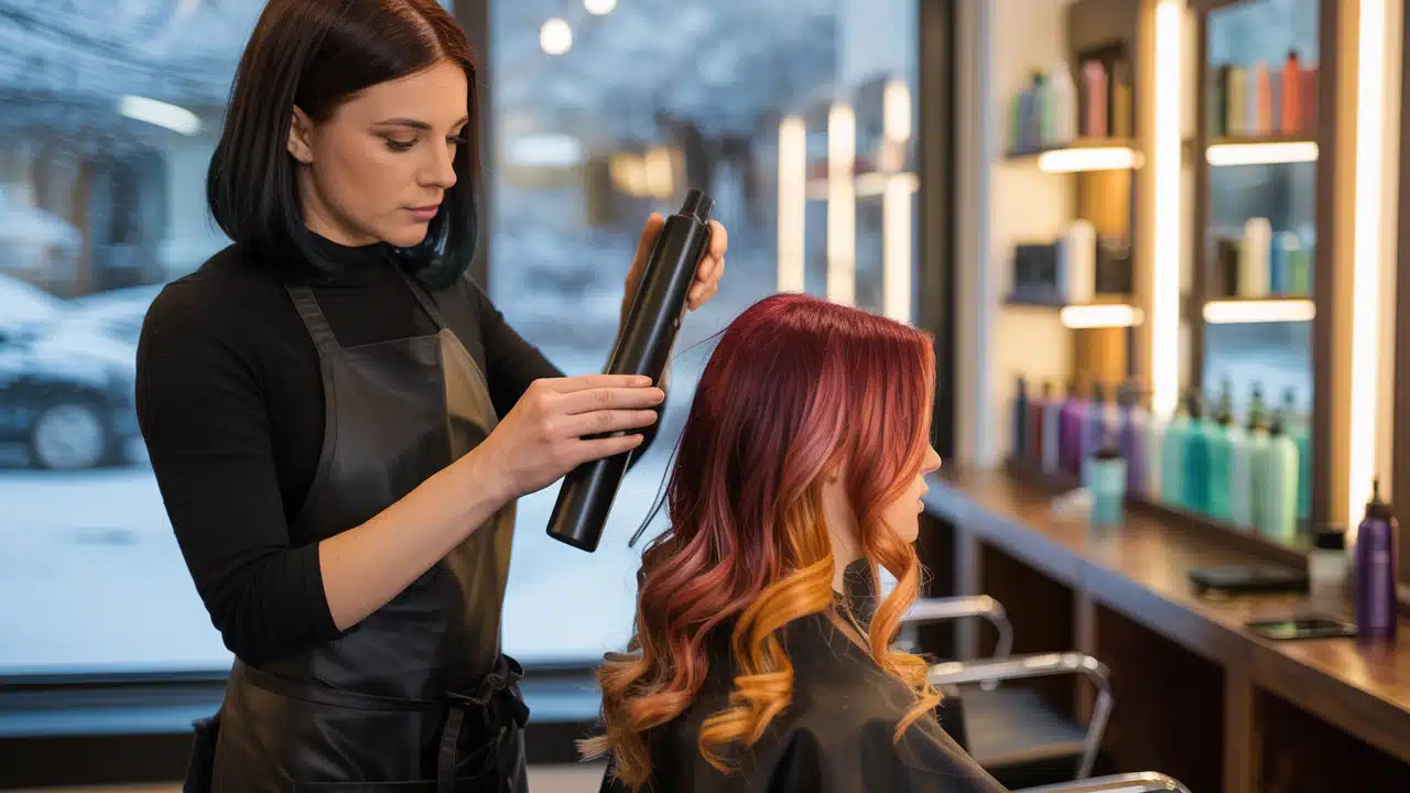 descubra dicas e truques de cabeleireiros para manter a cor do seu cabelo vibrante mesmo nos dias frios. saiba como proteger, hidratar e realçar a cor durante o inverno!