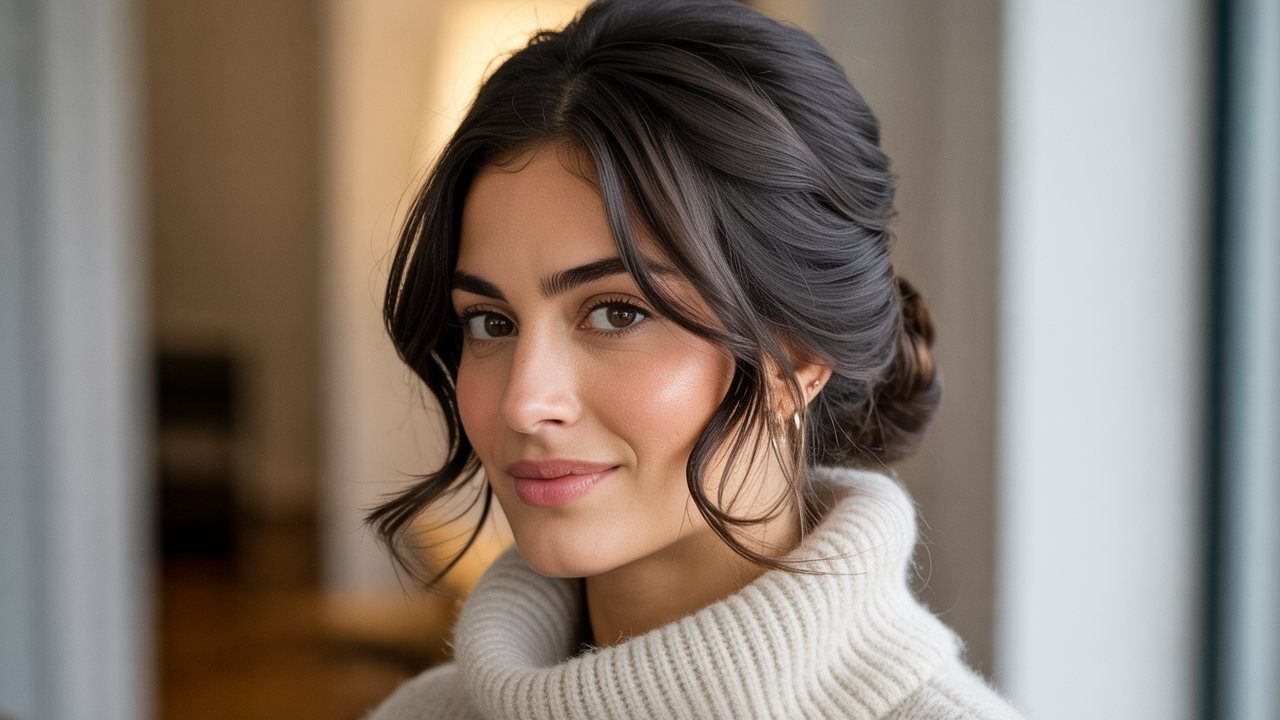 descubra um penteado fácil e prático que transforma qualquer tipo de cabelo, deixando você linda e estilosa até nos dias mais frios. veja o passo a passo e arrase no inverno!