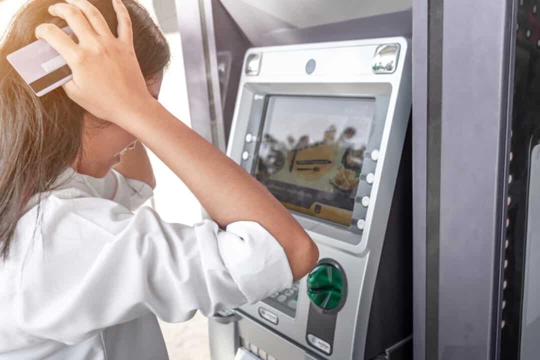 solução para o problema na máquina de venda automática