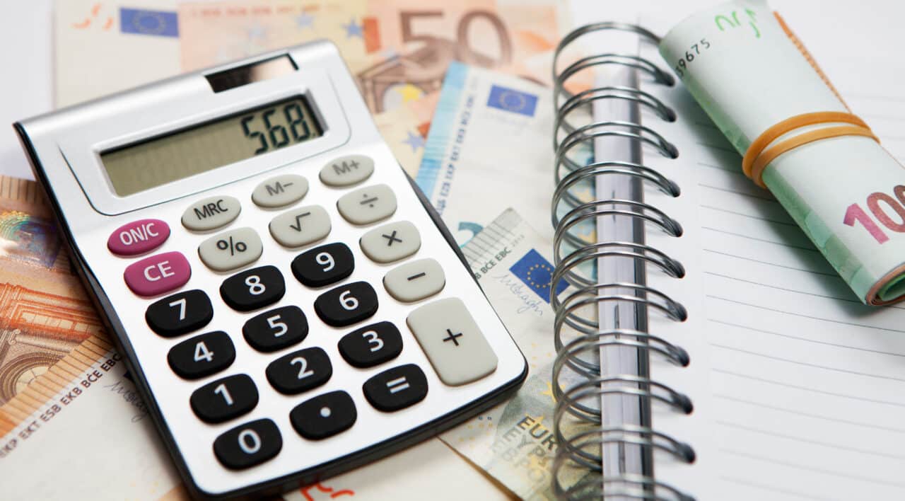 Taxas de manutenção de conta